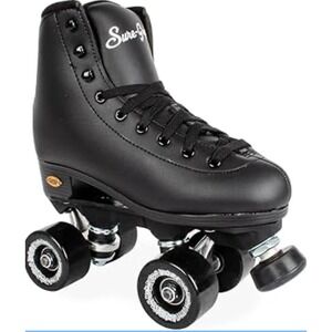 Sure-Grip Black Fame Roller Skates Mens Size 14
